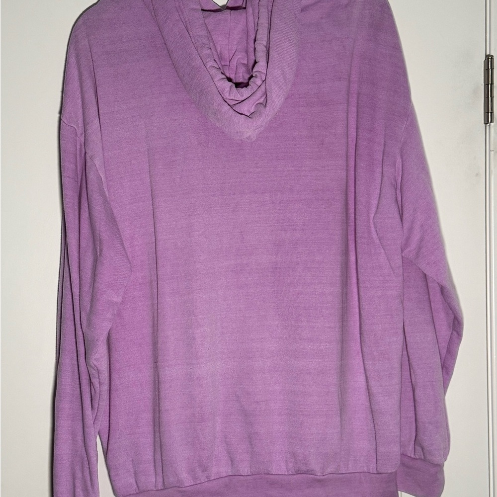 2 for 1! Aviator Nation Purple Hoodies with Blue and Red Accents - Picture 4 of 7